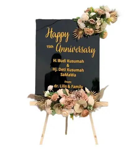 Papan Bunga Akrilik Pakuan Baru